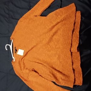 Tj Maxx rust orange sweater *New with tags!"